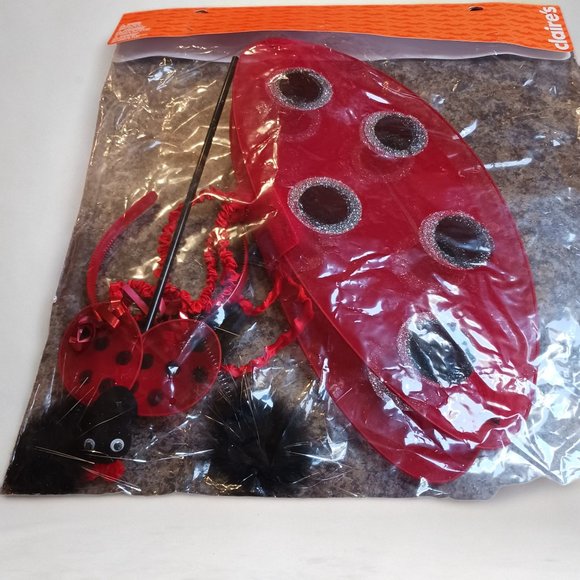 2013  Claires Lady Bug Halloween Costume Accessories. - Picture 7 of 9